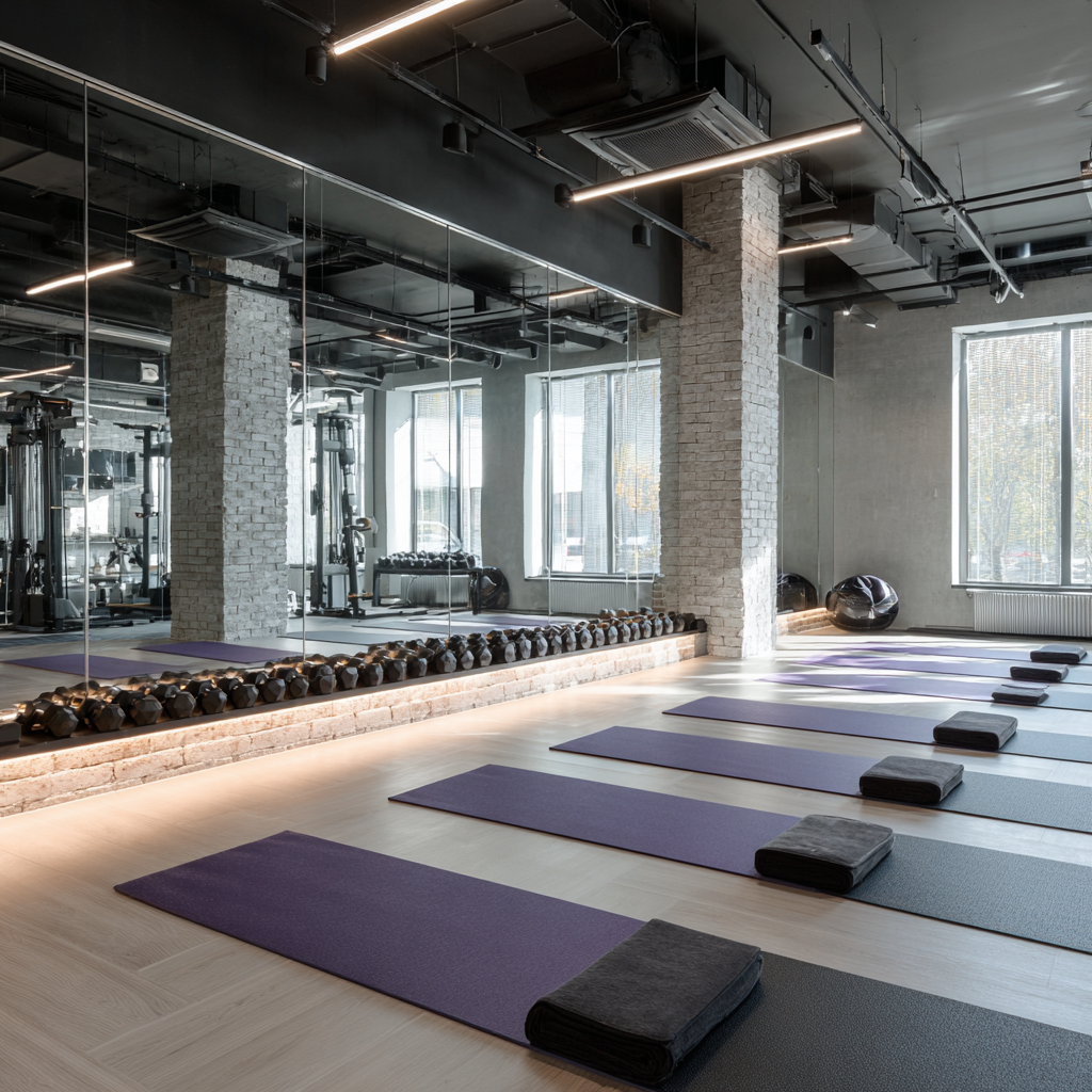 Модерна фитнес зала